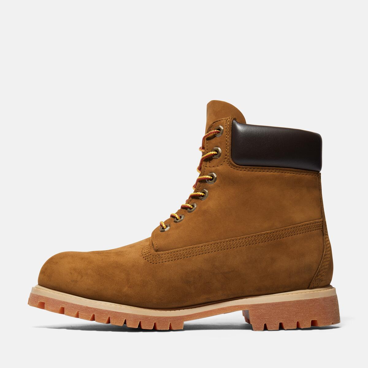 TIMBERLAND Men's 6-Inch Premium Waterproof Boot Dark Wheat Nubuck - Image 6