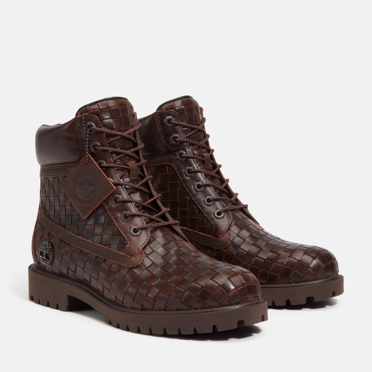 TIMBERLAND Men's 6-Inch Premium Waterproof Boot Dark Brown Full Grain - Image 2