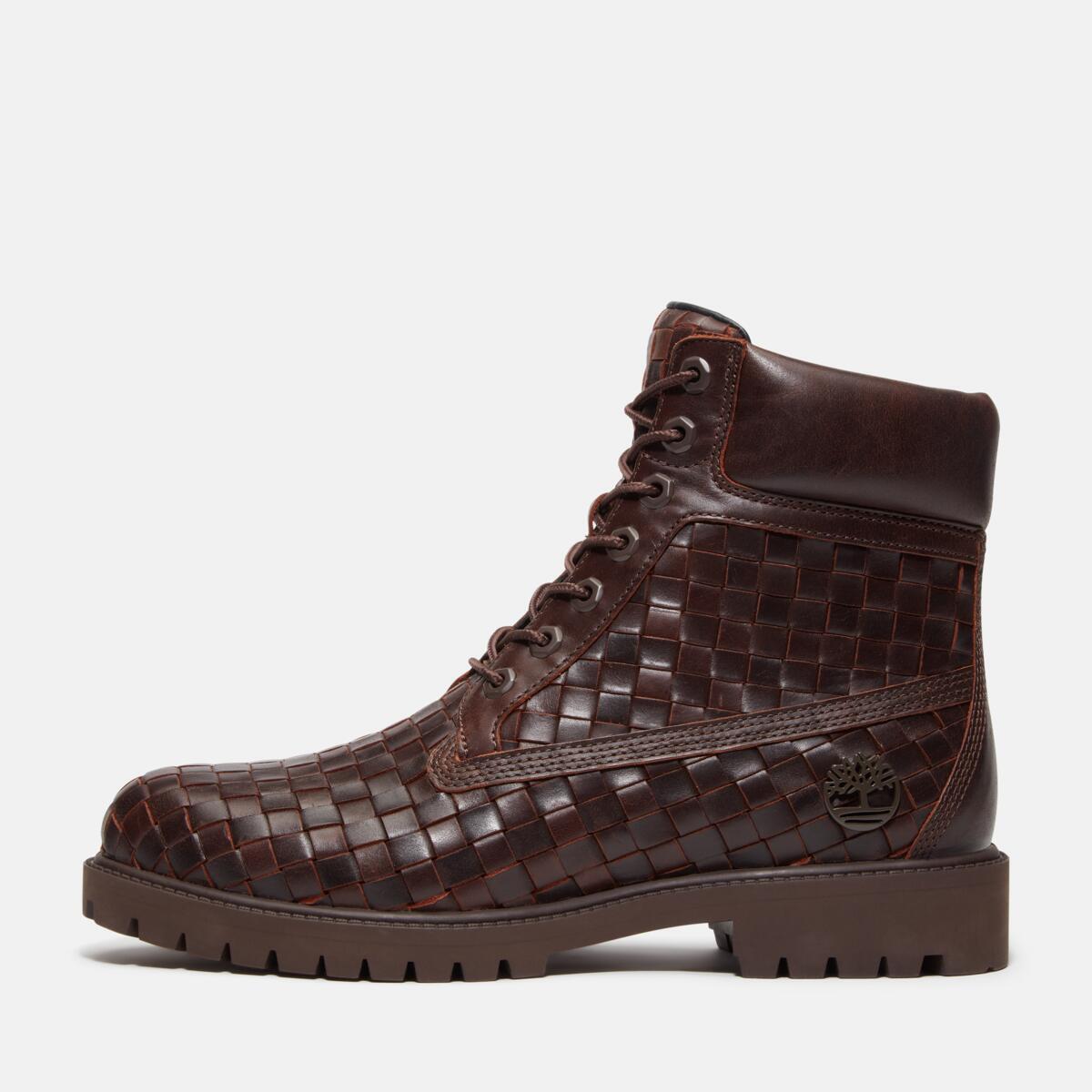 TIMBERLAND Men's 6-Inch Premium Waterproof Boot Dark Brown Full Grain - Image 8