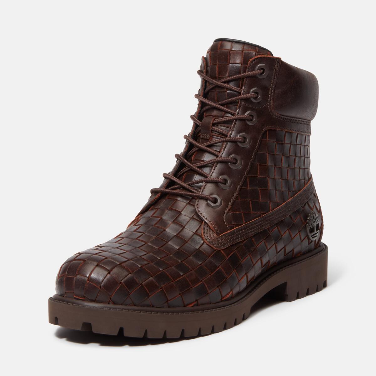 TIMBERLAND Men's 6-Inch Premium Waterproof Boot Dark Brown Full Grain - Image 9