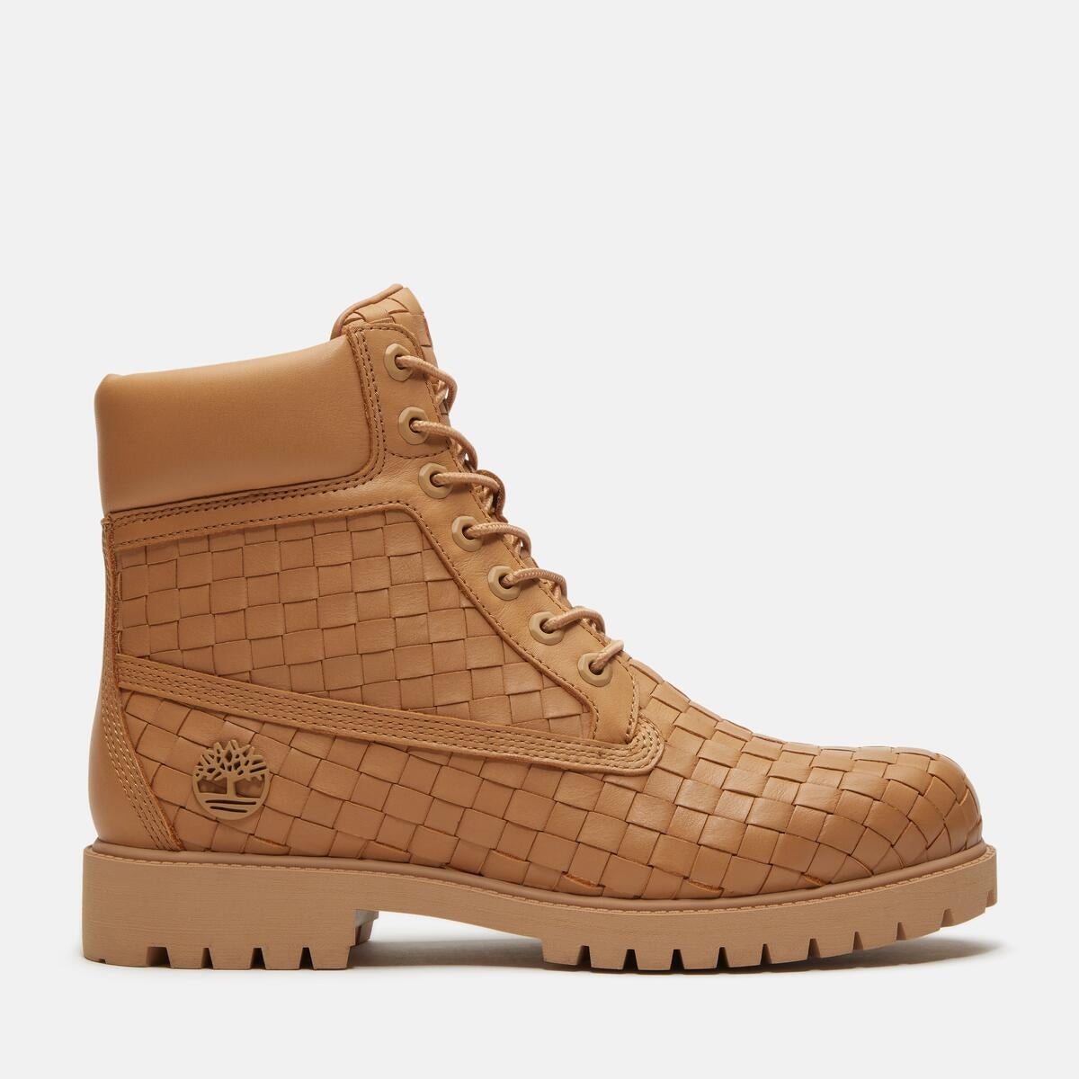 TIMBERLAND Men's 6-Inch Premium Waterproof Boot Medium Beige Full Grain - Image 1