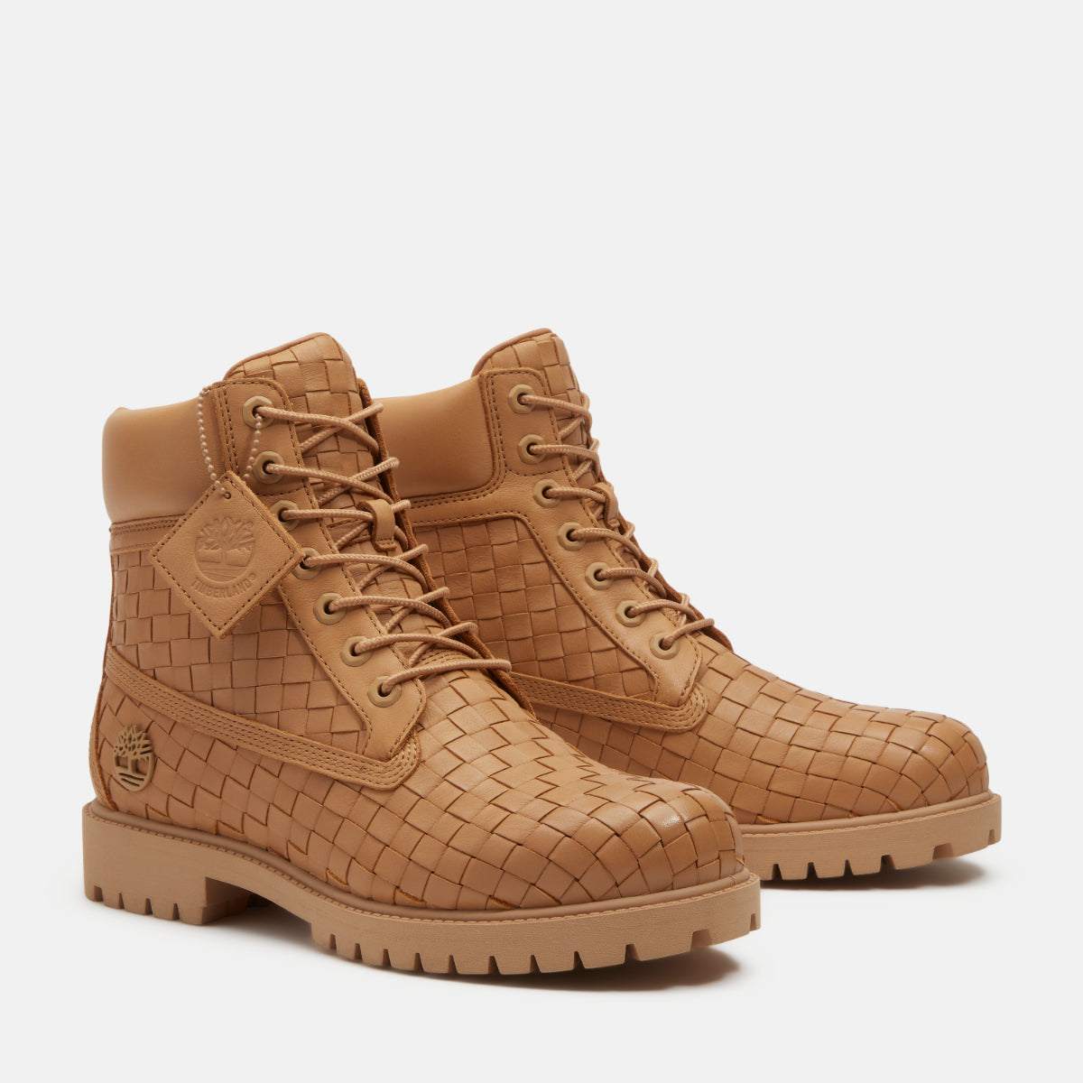 TIMBERLAND Men's 6-Inch Premium Waterproof Boot Medium Beige Full Grain - Image 3