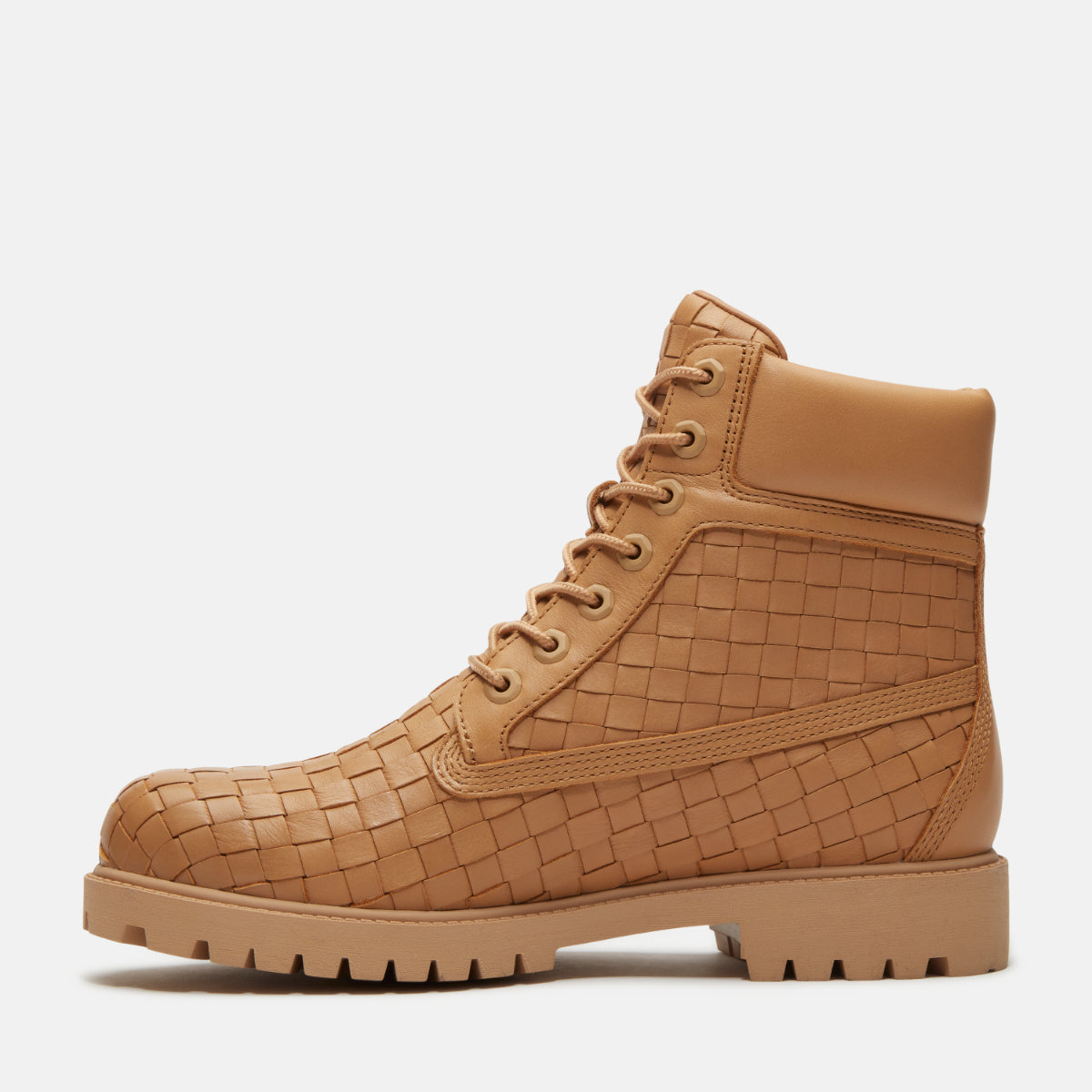 TIMBERLAND Men's 6-Inch Premium Waterproof Boot Medium Beige Full Grain - Image 7