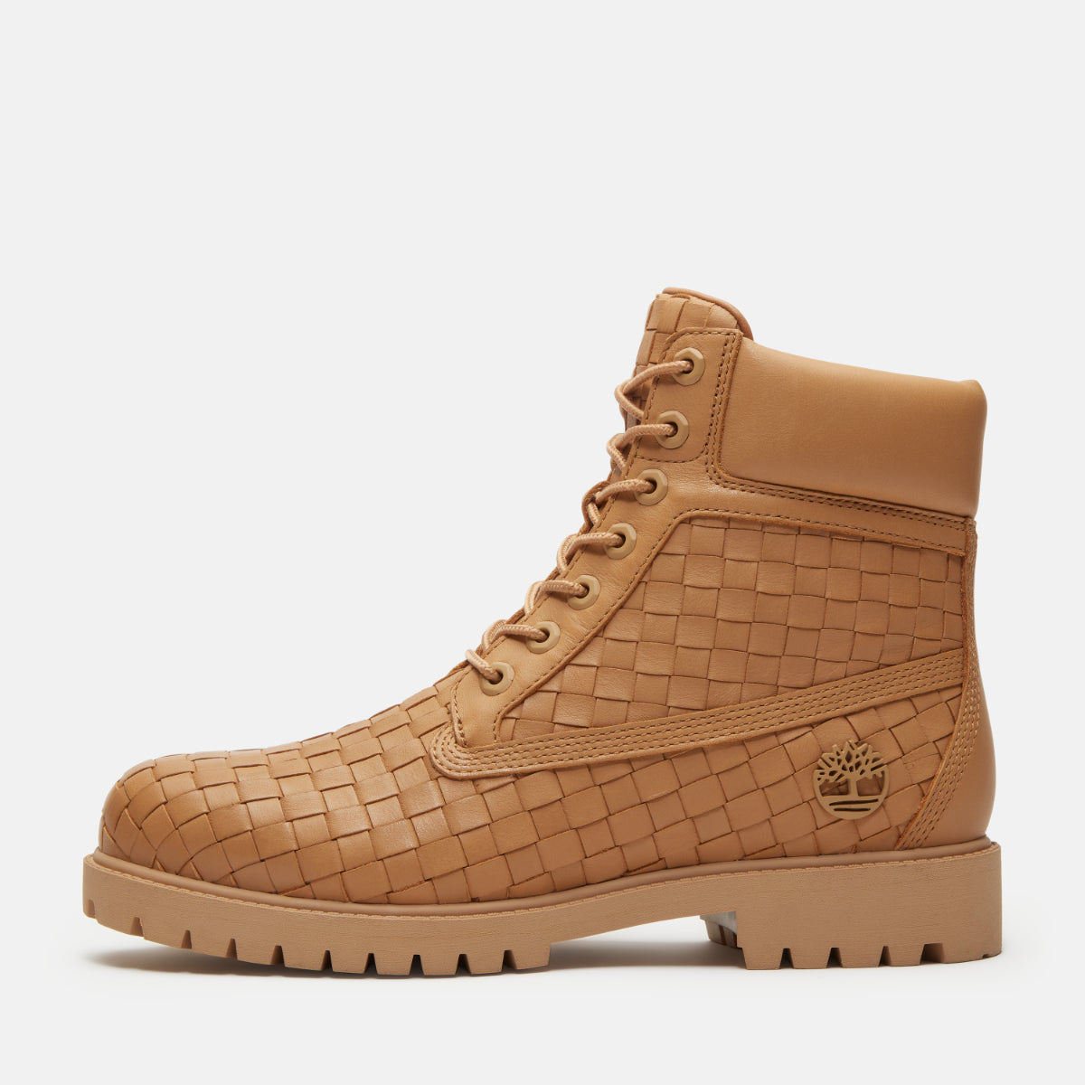 TIMBERLAND Men's 6-Inch Premium Waterproof Boot Medium Beige Full Grain - Image 9
