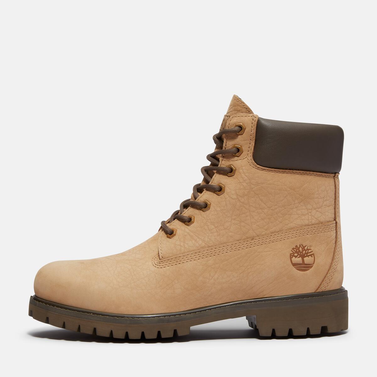 TIMBERLAND Men's 6-inch Premium Waterproof Boot Medium Brown - Image 8