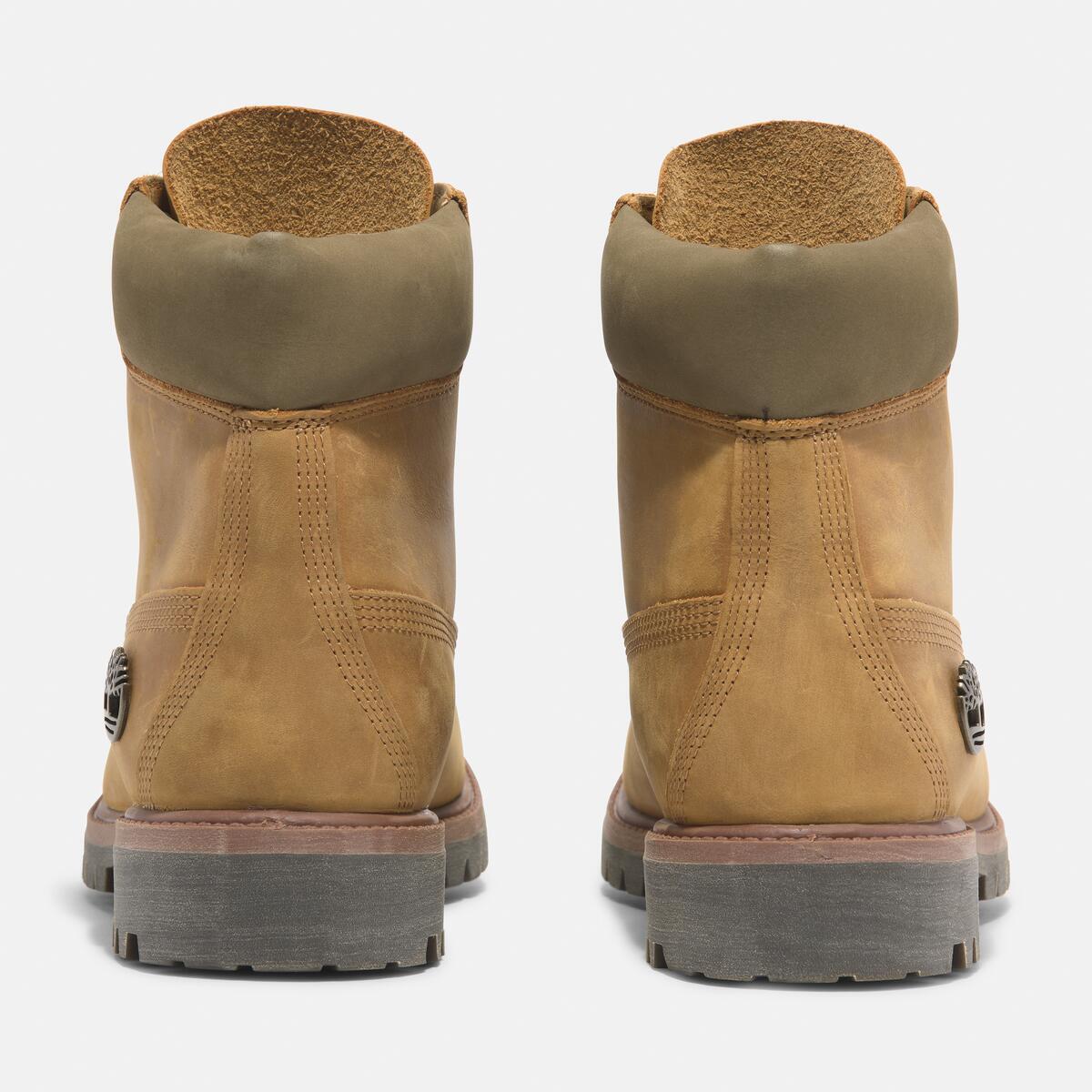 TIMBERLAND Men's 6-Inch Premium Waterproof Boot Wheat Full Grain - Image 5