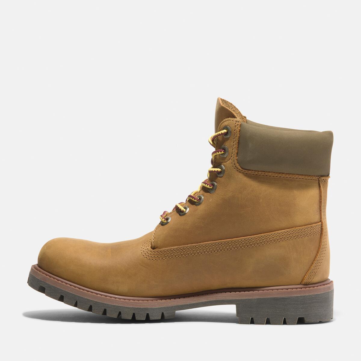 TIMBERLAND Men's 6-Inch Premium Waterproof Boot Wheat Full Grain - Image 6