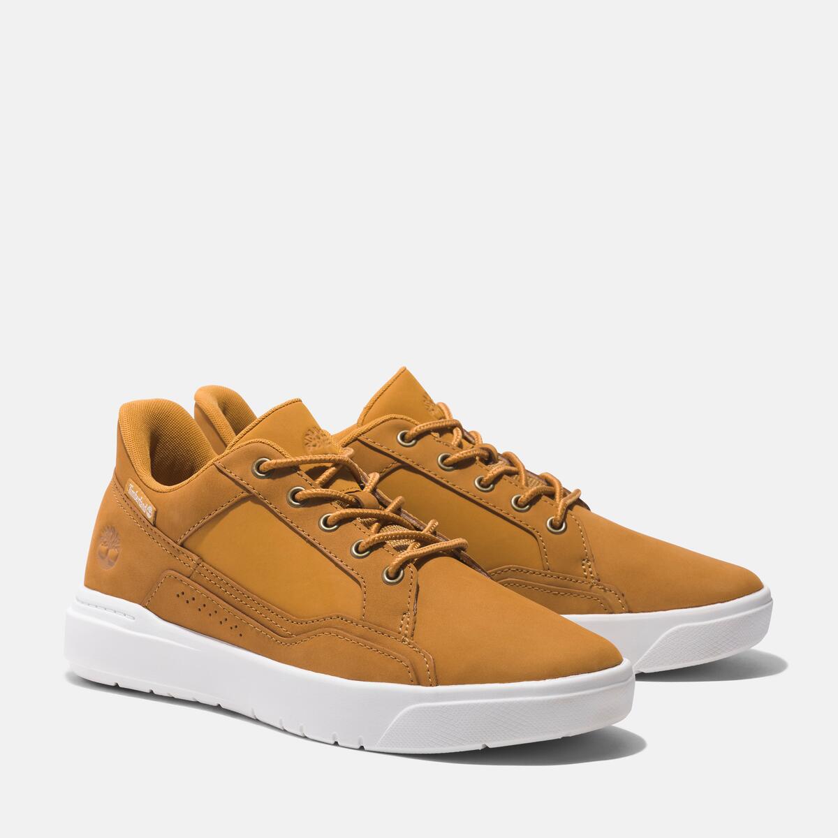 TIMBERLAND Men's Allston Sneaker Wheat Nubuck - Image 4
