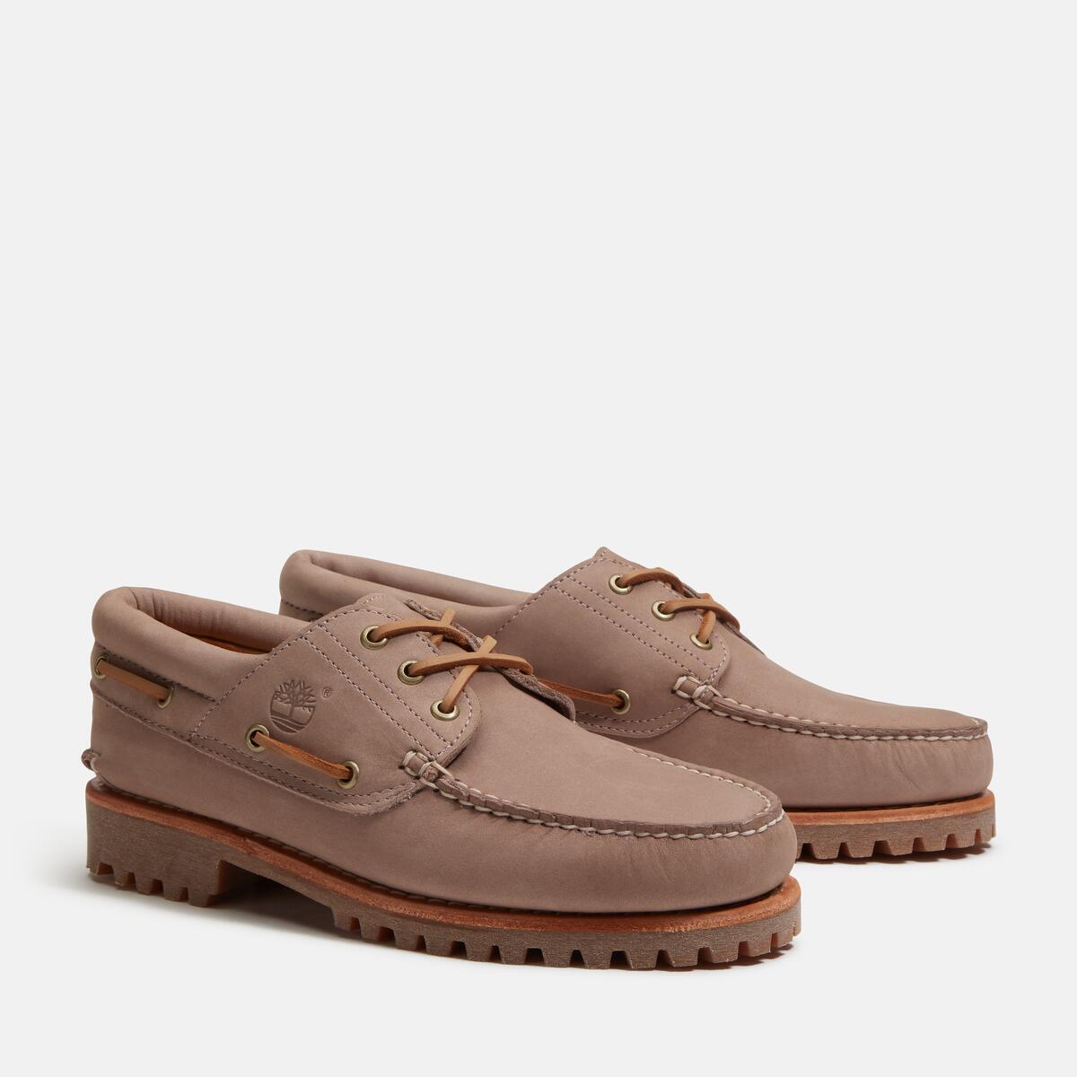 TIMBERLAND Men's Authentic 3-Eye Classic Lug Light Purple Nubuck - Image 2