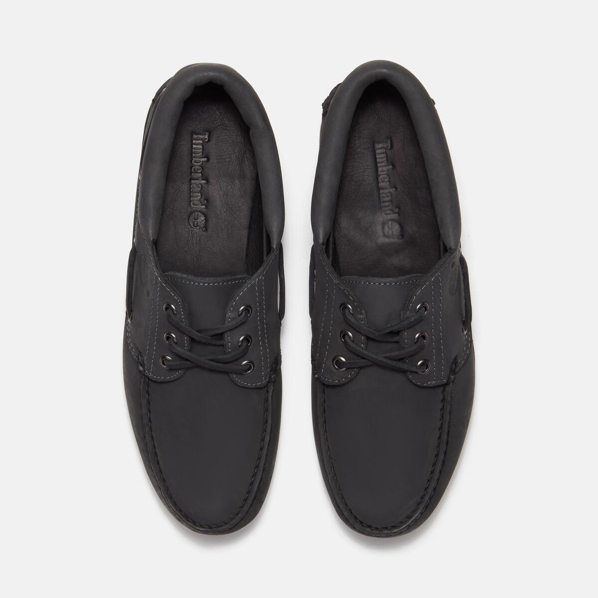 TIMBERLAND Men's Authentic 3-Eye Classic Lug Dark Grey Nubuck - Image 3