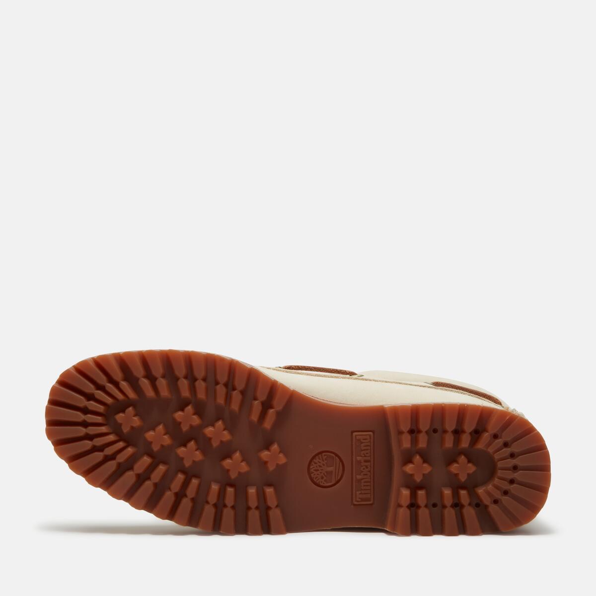 TIMBERLAND Men's Authentic 3-Eye Classic Lug Light Beige Nubuck - Image 4