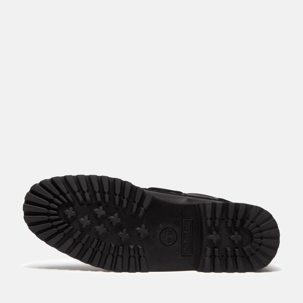 TIMBERLAND Men's Authentic 3-Eye Classic Lug All Over Black Full Grain - Image 4