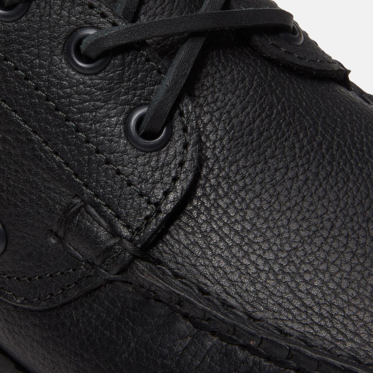 TIMBERLAND Men's Authentic 3-Eye Classic Lug All Over Black Full Grain - Image 9