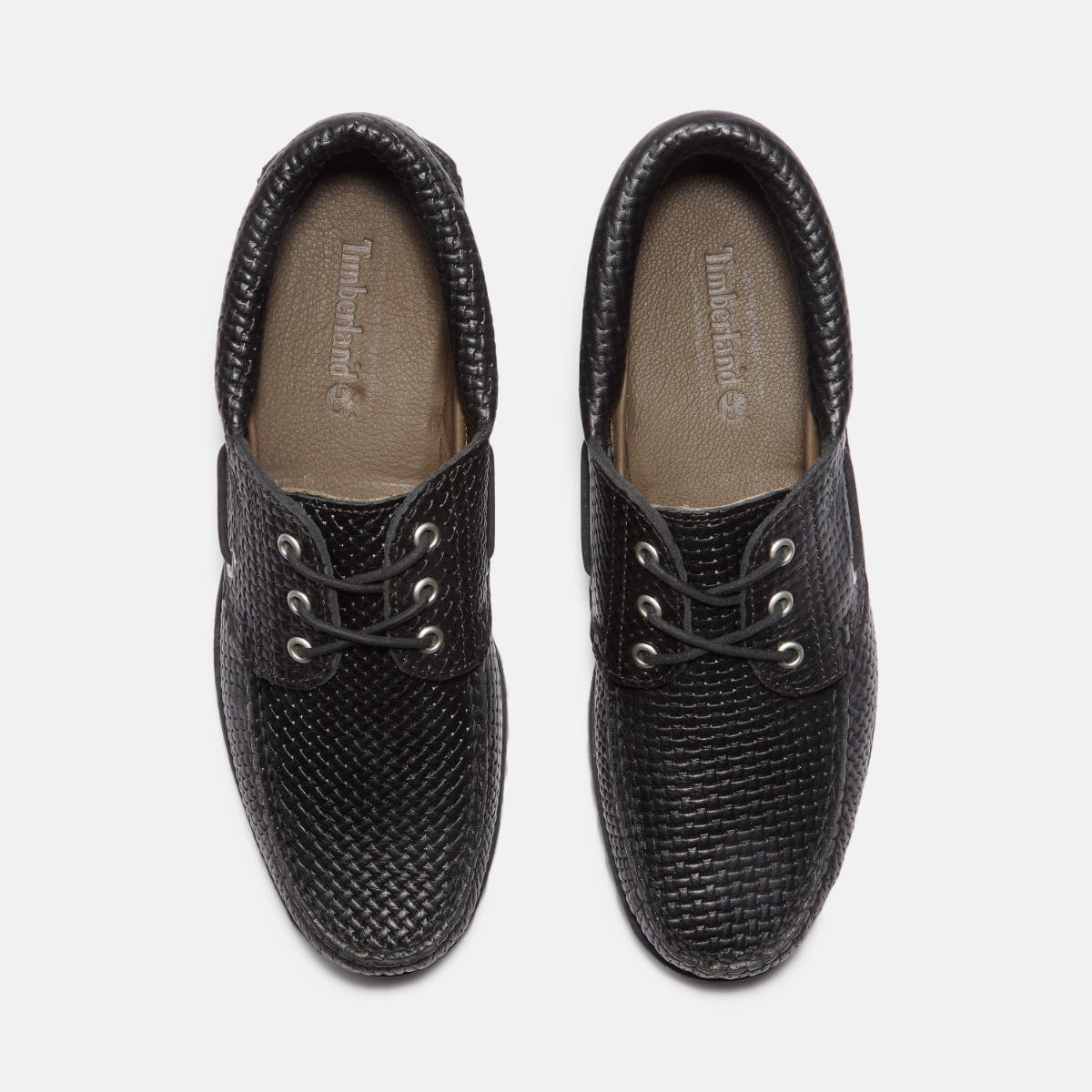 Buy Men's Authentic 3-Eye Classic Lug in Black Full Grain with