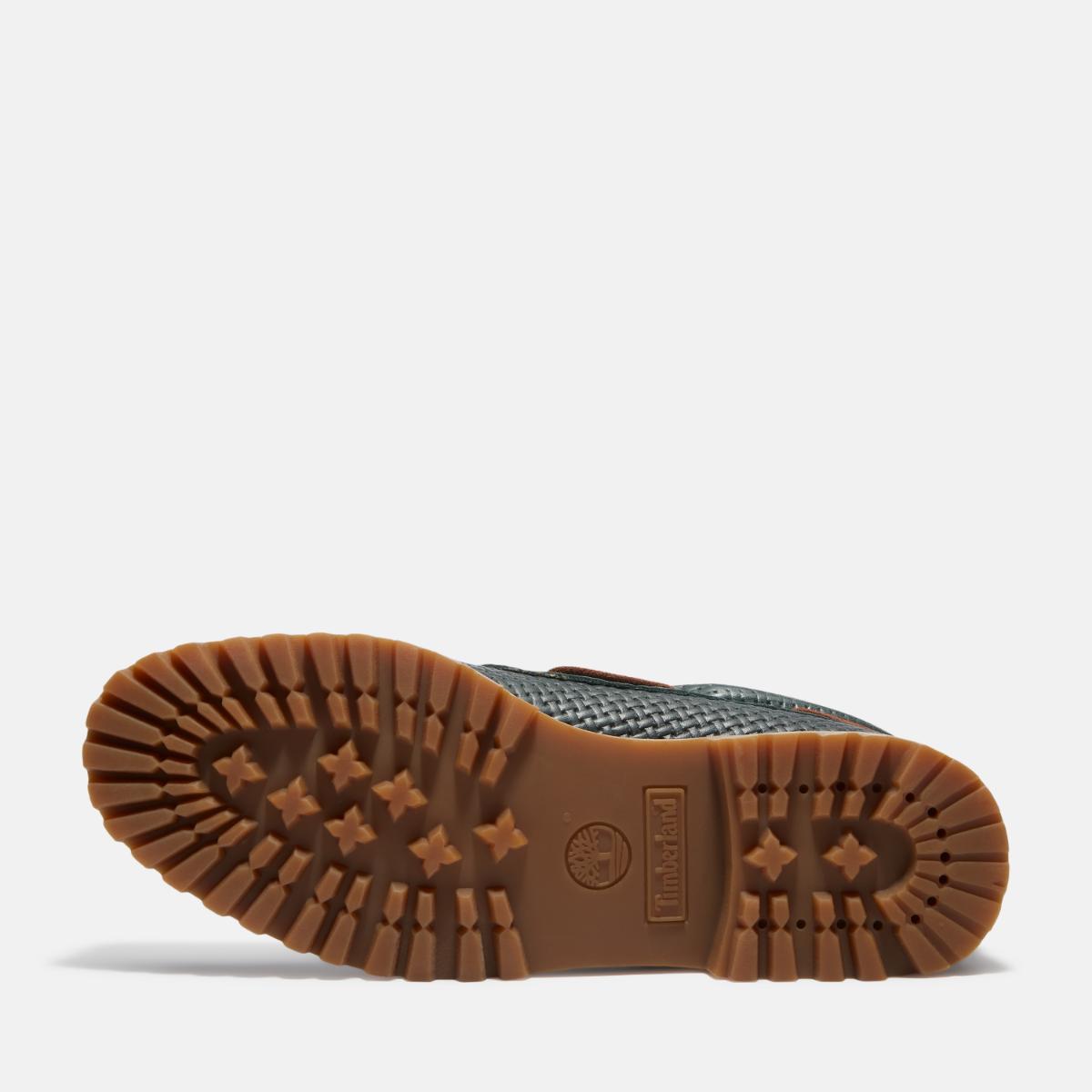 Buy Men's Authentic 3-Eye Classic Lug in Dark Green Full Grain