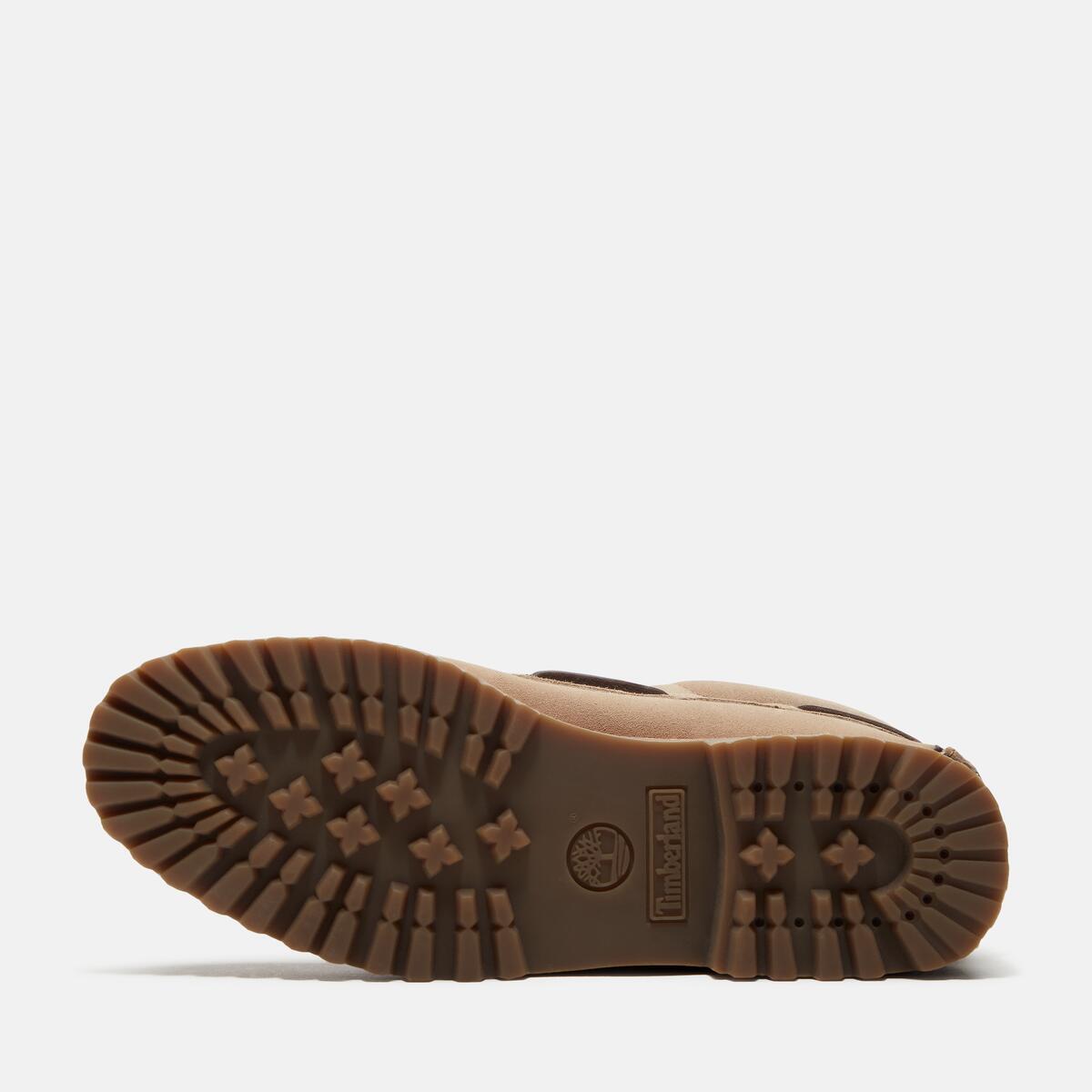 TIMBERLAND Men's Authentic 3-Eye Classic Lug Taupe Suede - Image 4