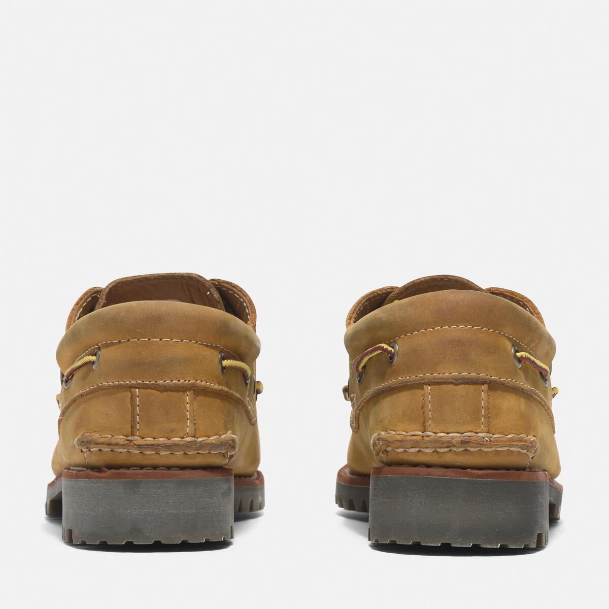 Buy Men's Authentic 3-Eye Classic Lug in Wheat Full Grain - Online