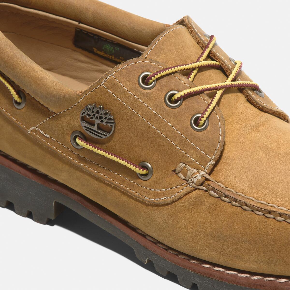 TIMBERLAND Men's Authentic 3-Eye Classic Lug Wheat Full Grain - Image 7