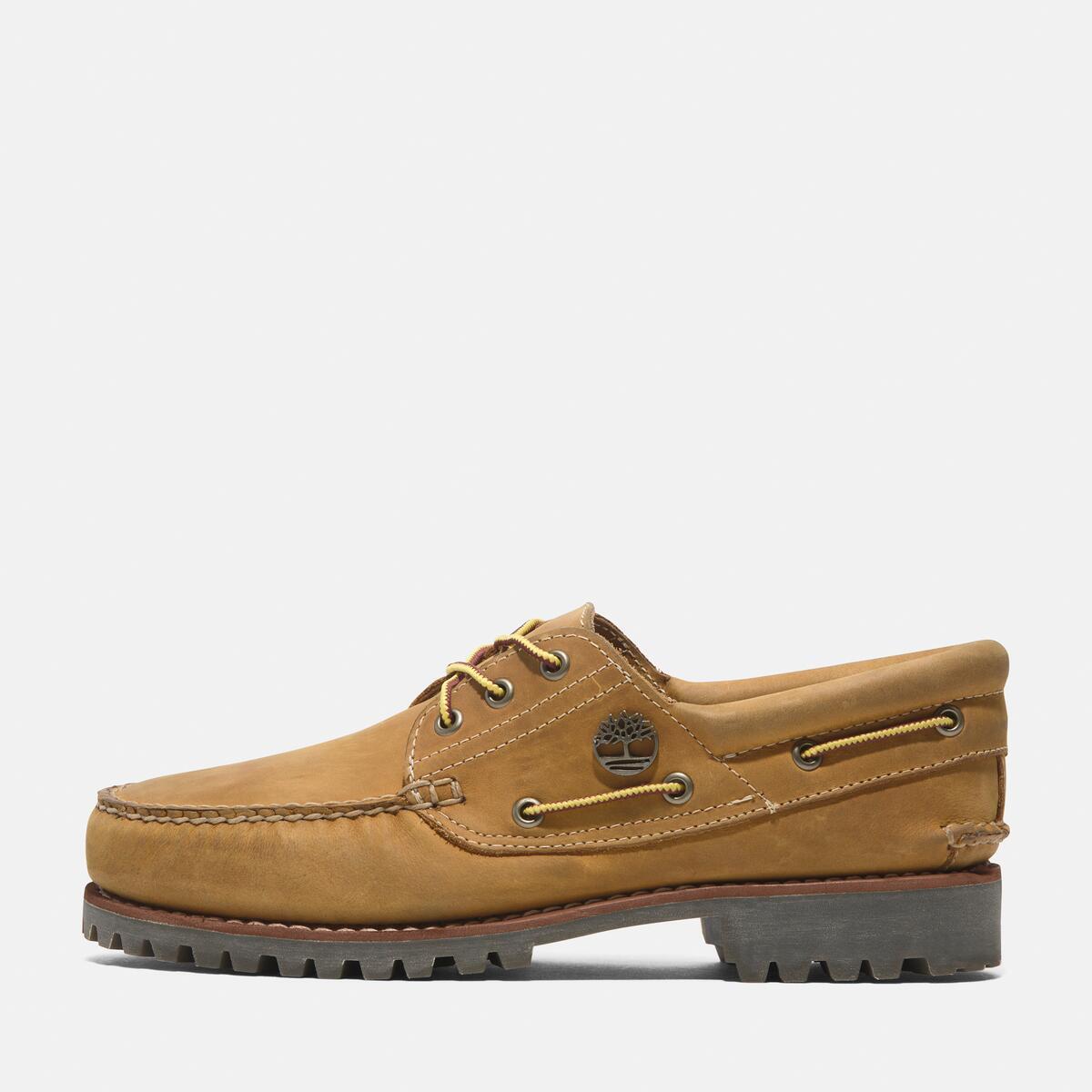TIMBERLAND Men's Authentic 3-Eye Classic Lug Wheat Full Grain - Image 8