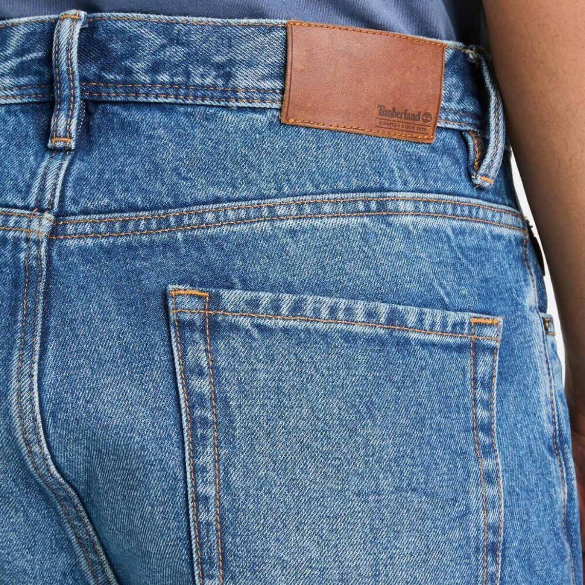 TIMBERLAND Men's Authentic Denim Jeans 36 Months Wash - Image 4