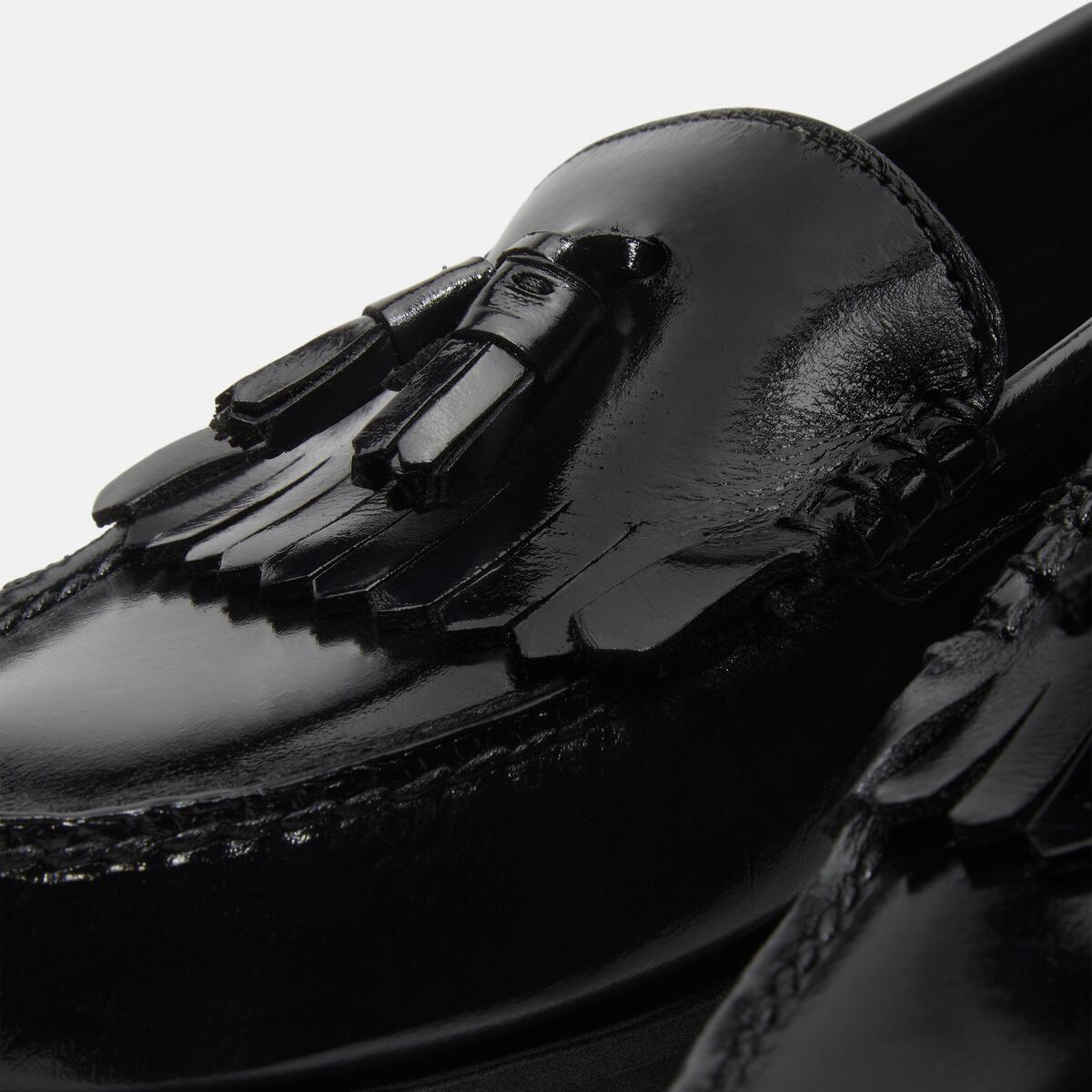 TIMBERLAND Men's Authentic Loafer Black Full Grain - Image 8