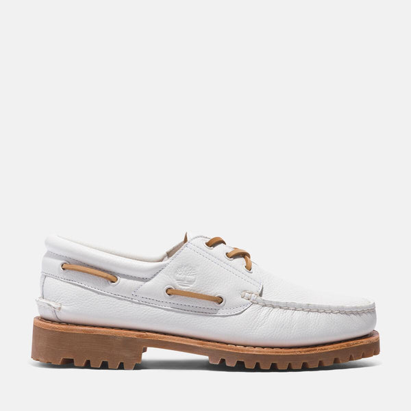 Buy Men's Authentics 3-Eye Classic Lug in White Full Grain