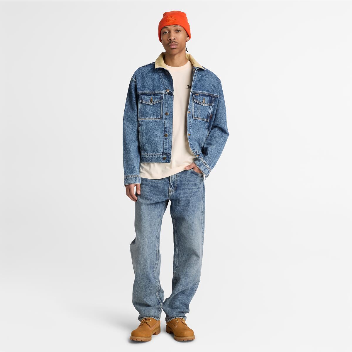 TIMBERLAND Men's Back Graphic Tee White Smoke - Image 2