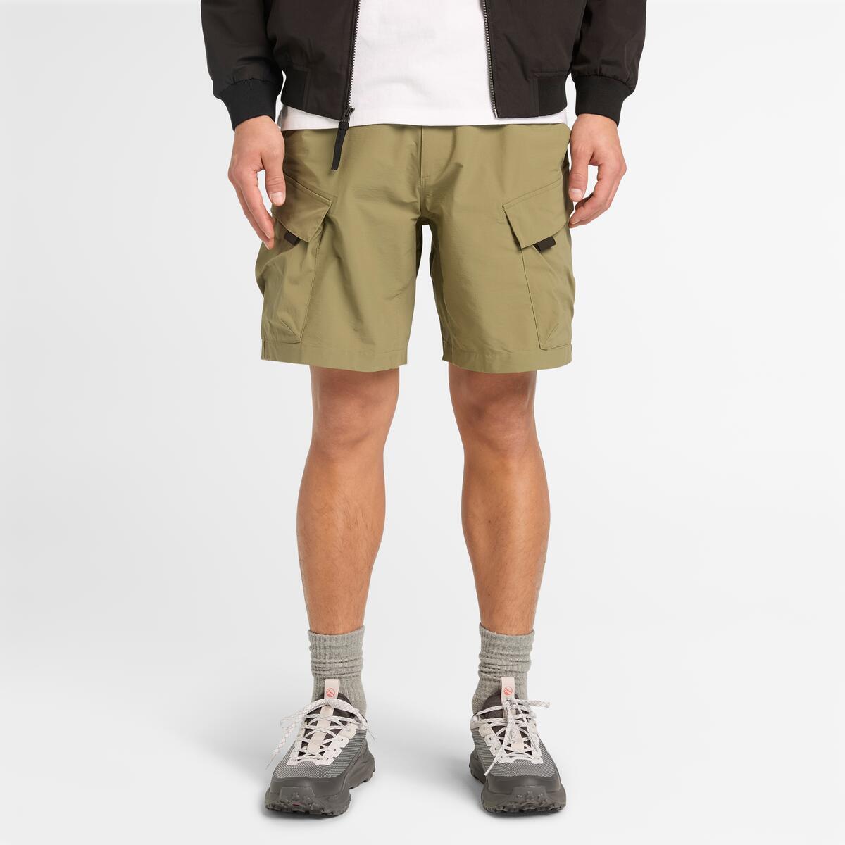 TIMBERLAND Men's Baxter Peak Quick-Dry Shorts Cassel Earth - Image 1