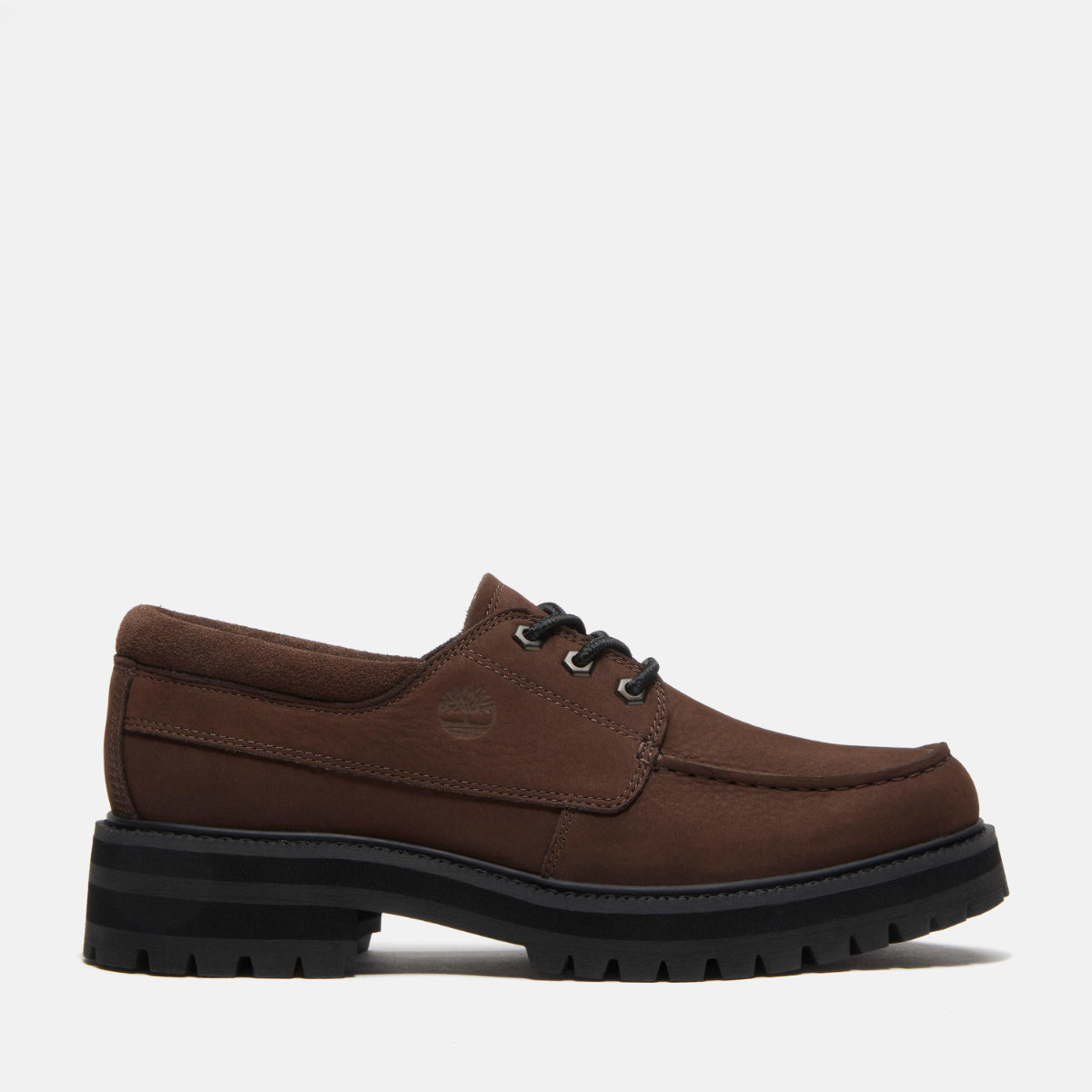 TIMBERLAND Men's Britton Drive Oxford Dark Brown Nubuck - Image 1