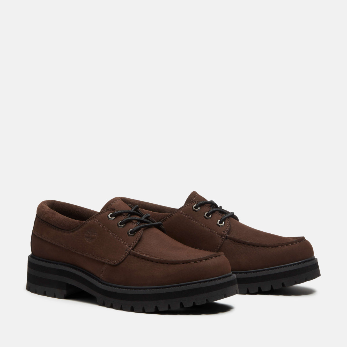 TIMBERLAND Men's Britton Drive Oxford Dark Brown Nubuck - Image 2
