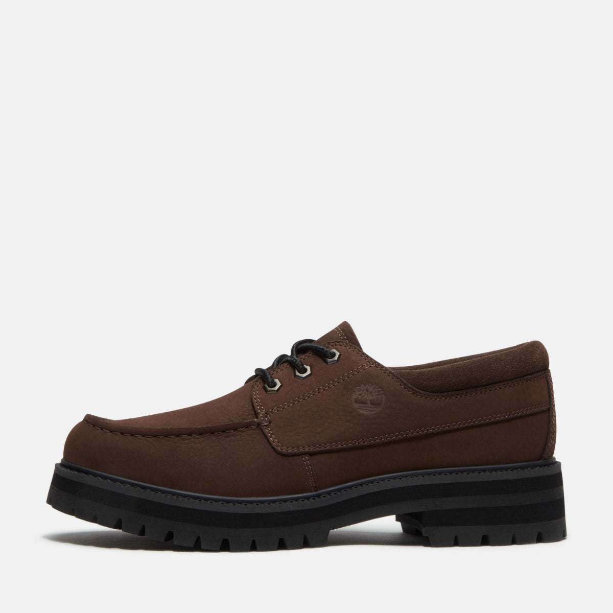 TIMBERLAND Men's Britton Drive Oxford Dark Brown Nubuck - Image 8