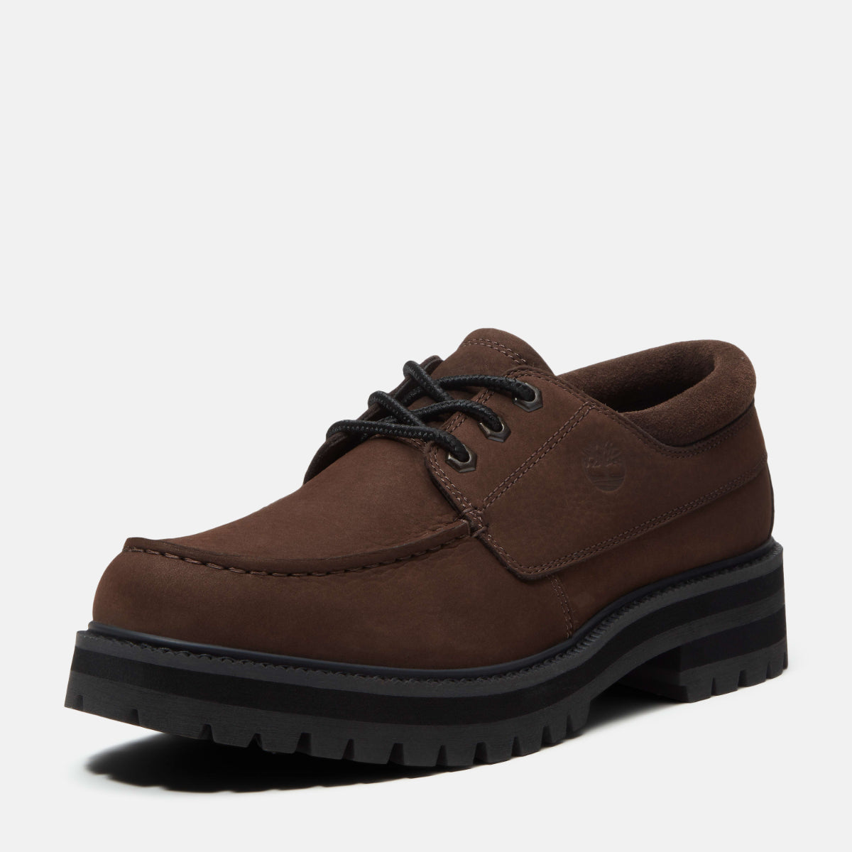 TIMBERLAND Men's Britton Drive Oxford Dark Brown Nubuck - Image 9