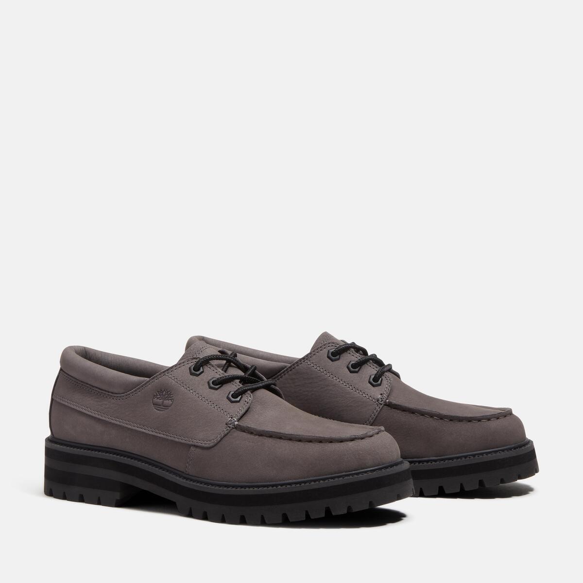 TIMBERLAND Men's Britton Drive Oxford Dark Grey Nubuck - Image 2