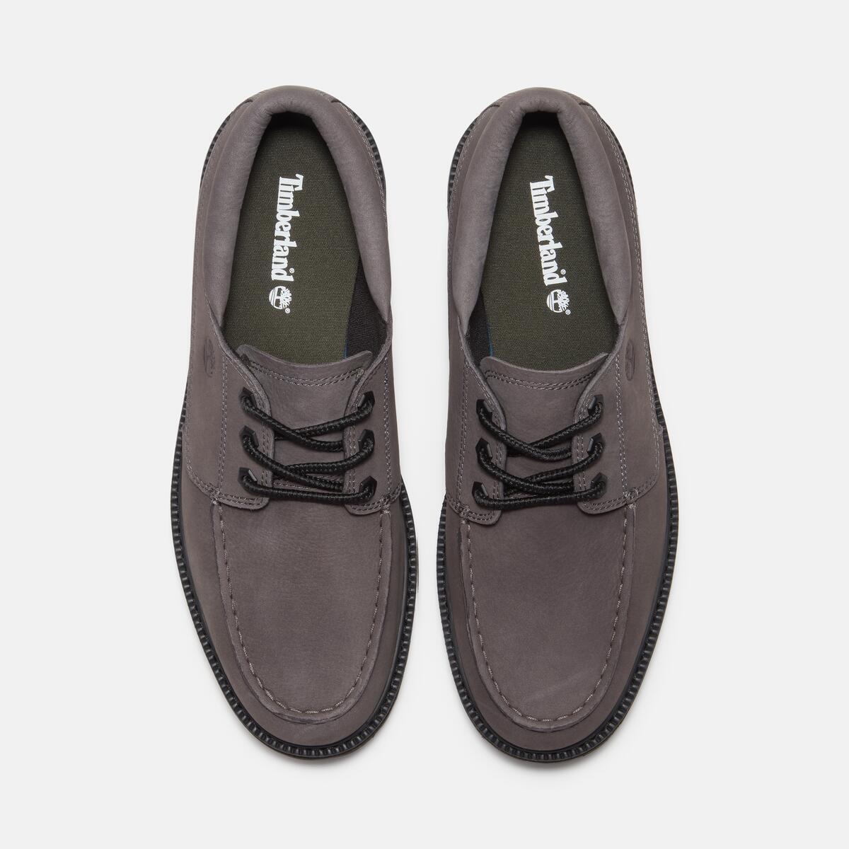 TIMBERLAND Men's Britton Drive Oxford Dark Grey Nubuck - Image 3