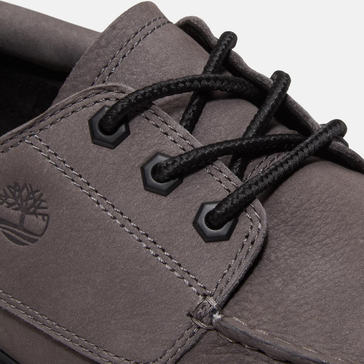 TIMBERLAND Men's Britton Drive Oxford Dark Grey Nubuck - Image 7