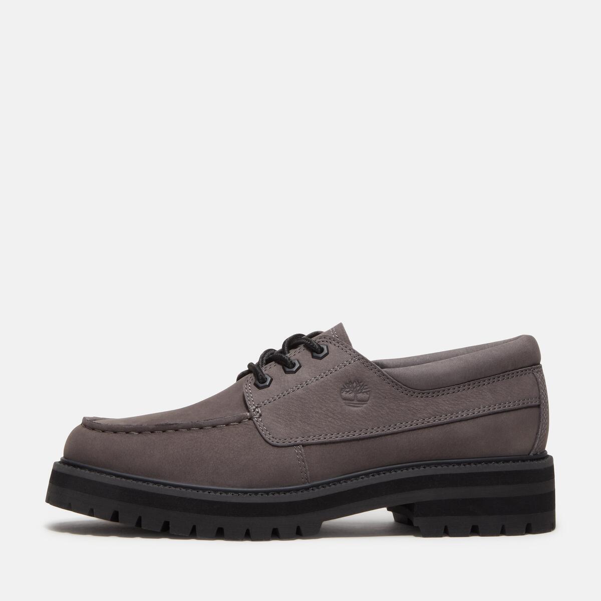 TIMBERLAND Men's Britton Drive Oxford Dark Grey Nubuck - Image 8