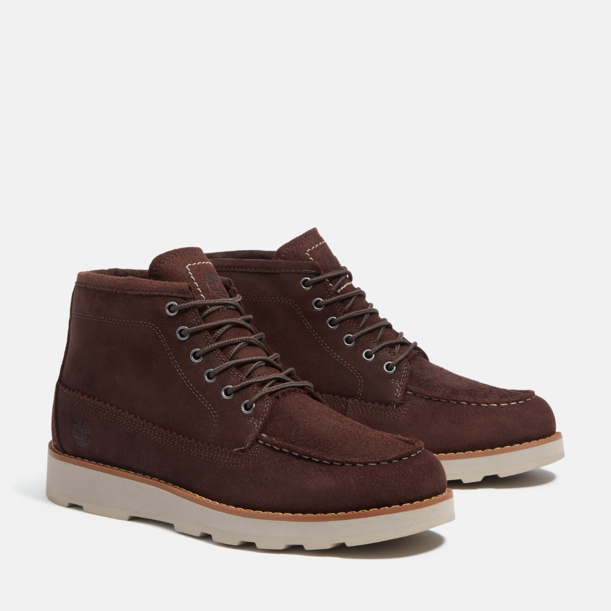 TIMBERLAND Men's Britton Mills Chukka Dark Brown Suede - Image 2