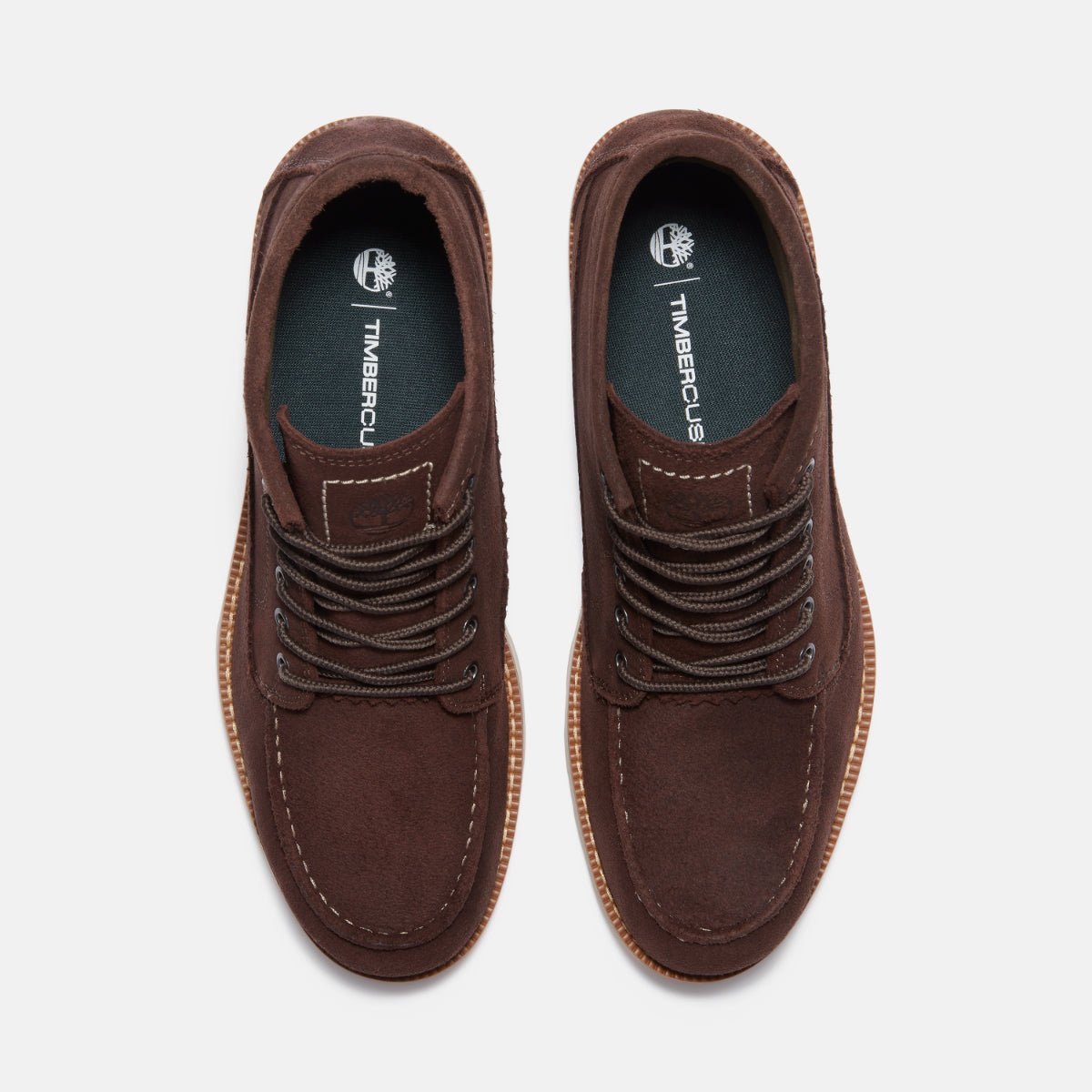 TIMBERLAND Men's Britton Mills Chukka Dark Brown Suede - Image 3