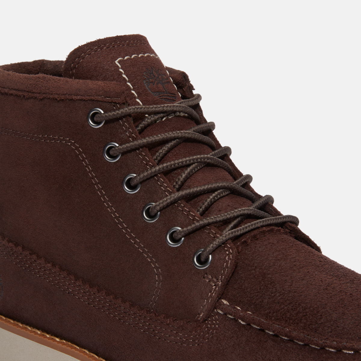 TIMBERLAND Men's Britton Mills Chukka Dark Brown Suede - Image 7