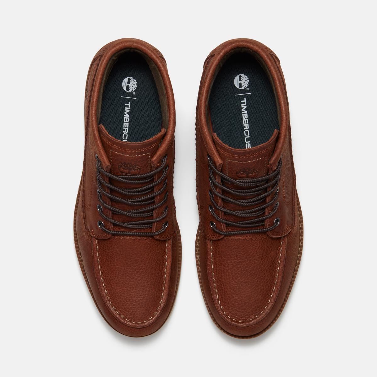 TIMBERLAND Men's Britton Mills Chukka Rust Full Grain - Image 4