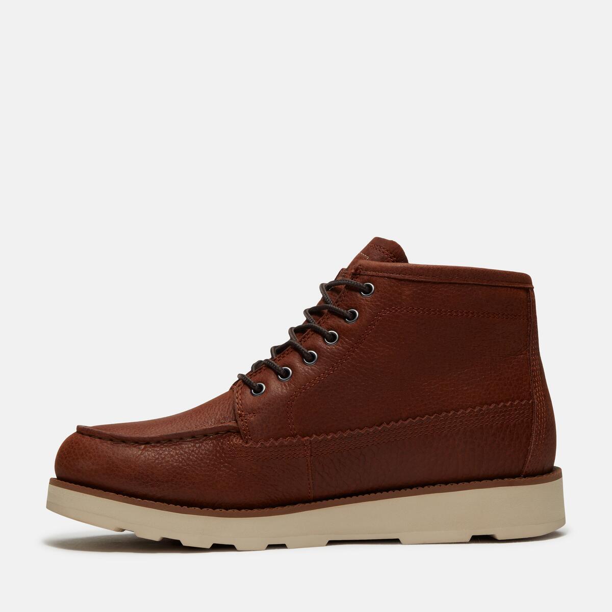 TIMBERLAND Men's Britton Mills Chukka Rust Full Grain - Image 7