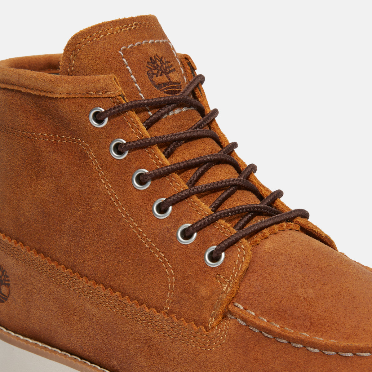 TIMBERLAND Men's Britton Mills Chukka Rust Suede - Image 7