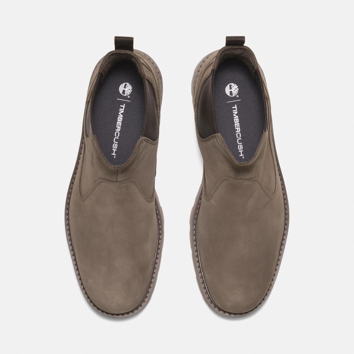 TIMBERLAND Men's Britton Road Chelsea Medium Brown Nubuck - Image 3
