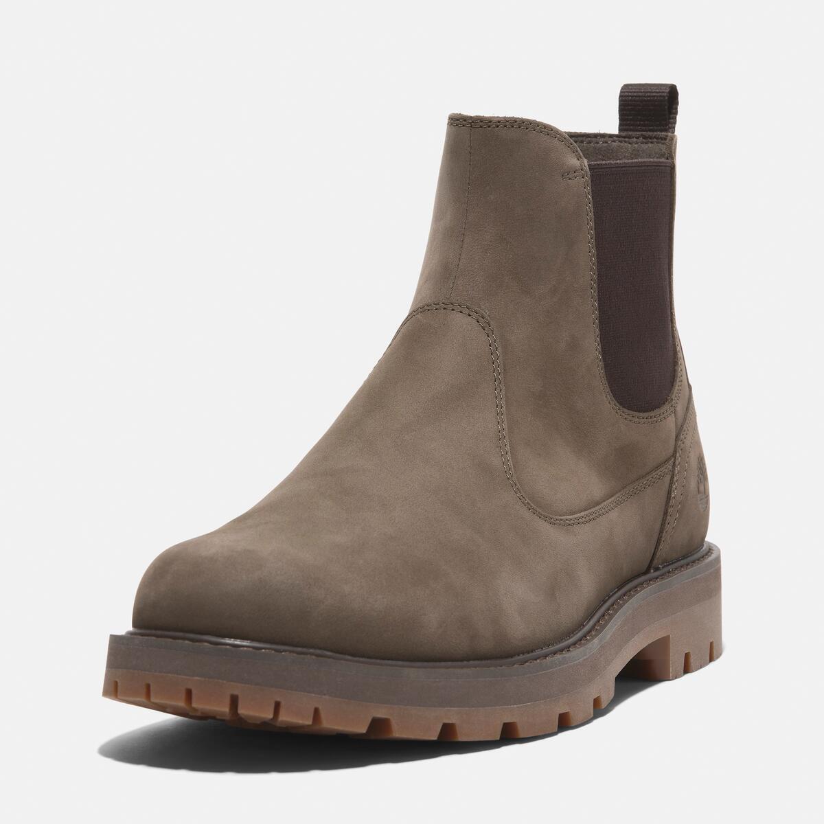 TIMBERLAND Men's Britton Road Chelsea Medium Brown Nubuck - Image 9