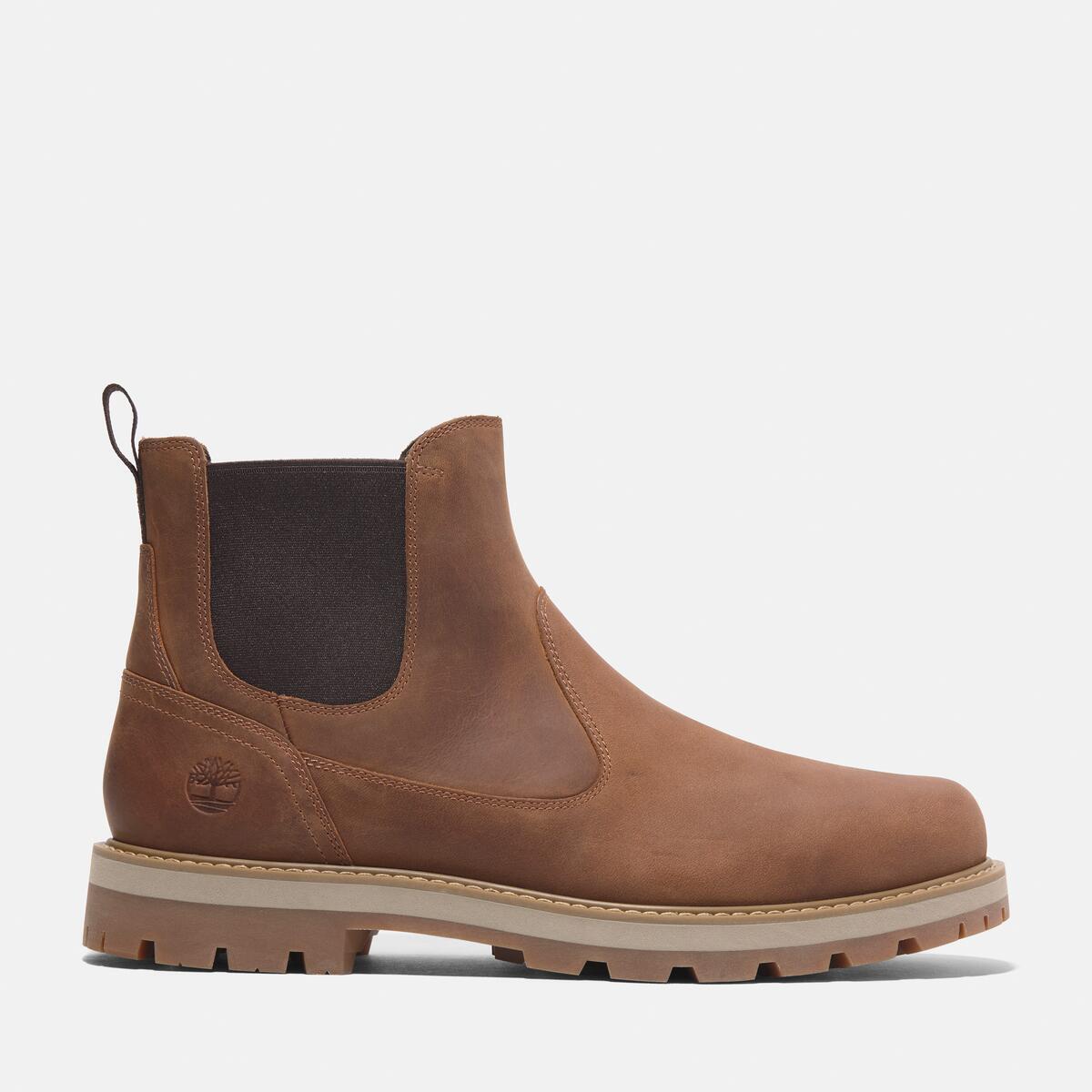 TIMBERLAND Men's Britton Road Chelsea Rust Full Grain - Image 1