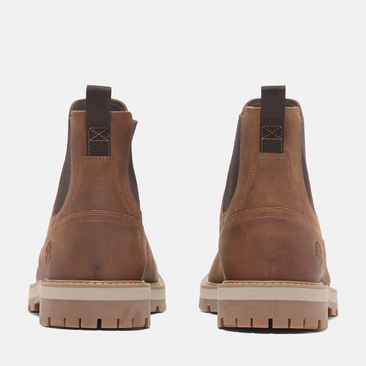 TIMBERLAND Men's Britton Road Chelsea Rust Full Grain - Image 5