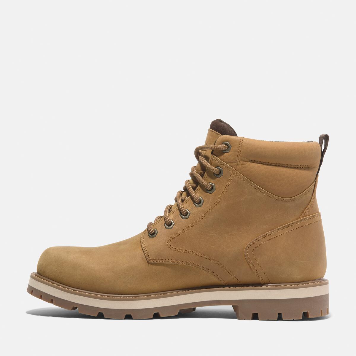 TIMBERLAND Men's Britton Road Waterproof Boot Wheat Full Grain - Image 6