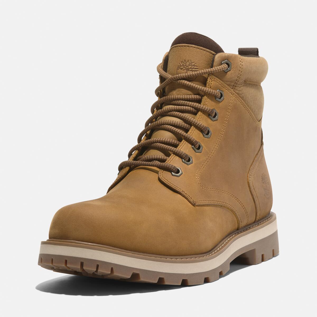 TIMBERLAND Men's Britton Road Waterproof Boot Wheat Full Grain - Image 9