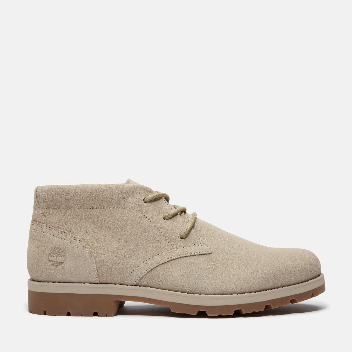 TIMBERLAND Men's Britton Square Mid Light Brown Suede - Image 1