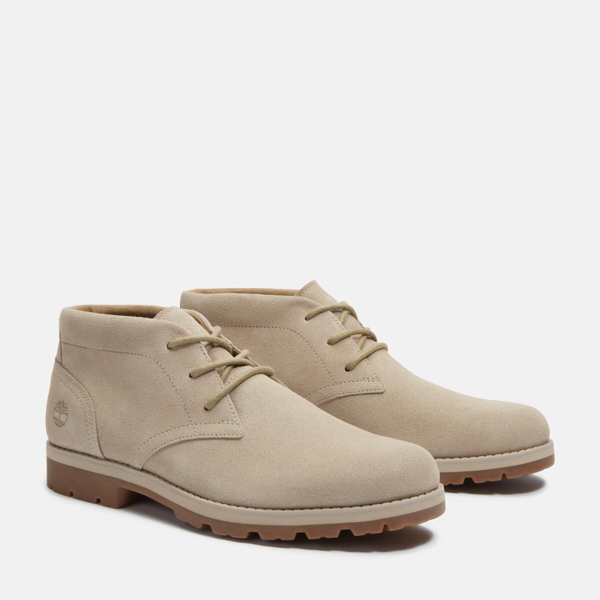 TIMBERLAND Men's Britton Square Mid Light Brown Suede - Image 2